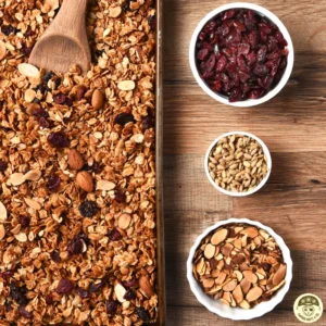 Granola com Frutas sem açucar
