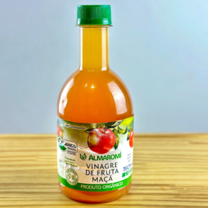 vinagre de maça orgânico almaromi