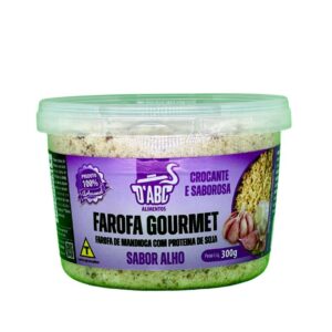 Farofa de proteína de soja sabor alho