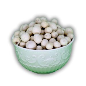 Bolinha de amendoim branca