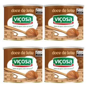 Kit Doce de Leite Viçosa 800g (Kit com 4)