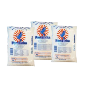 Massa de Puba Pombinha - Kit com 3kg