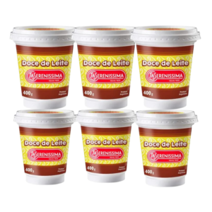 Doce de Leite LA SERENISSIMA 400g - Kit com 6