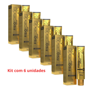 Fisiofort Gold 150g - Kit com 6.