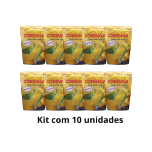 Cuscuz Coringa - o verdadeiro sabor de Arapiraca - Kit com 10 unidades.
