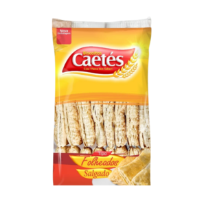 Bolacha 7 Capas Caetés - Biscoito Salgado 300g