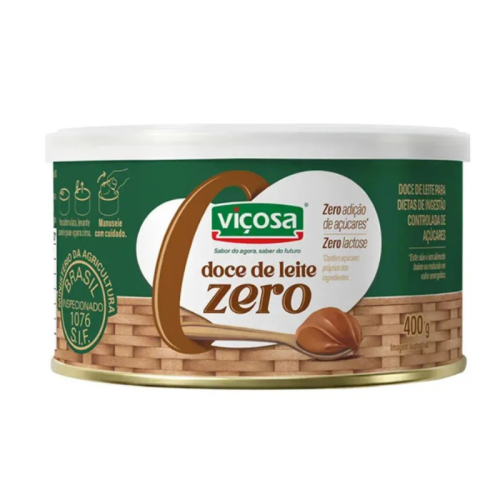 Doce de leite zero açúcar e zero lactose Viçosa