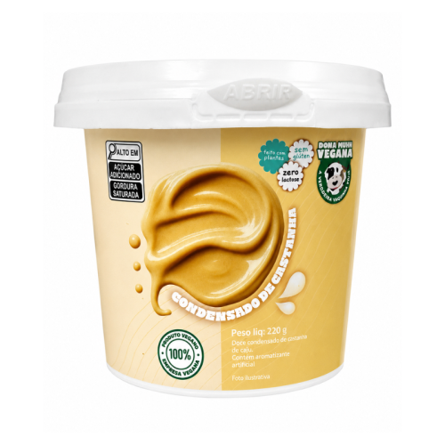 Leite condensado Vegano Sem Glúten Zero Lactose